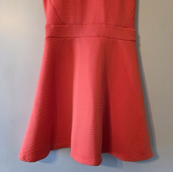 Sandro Paris Women's Sleeveless Mesh Mini Orange Casual Classic Dress Size M - Picture 7 of 16